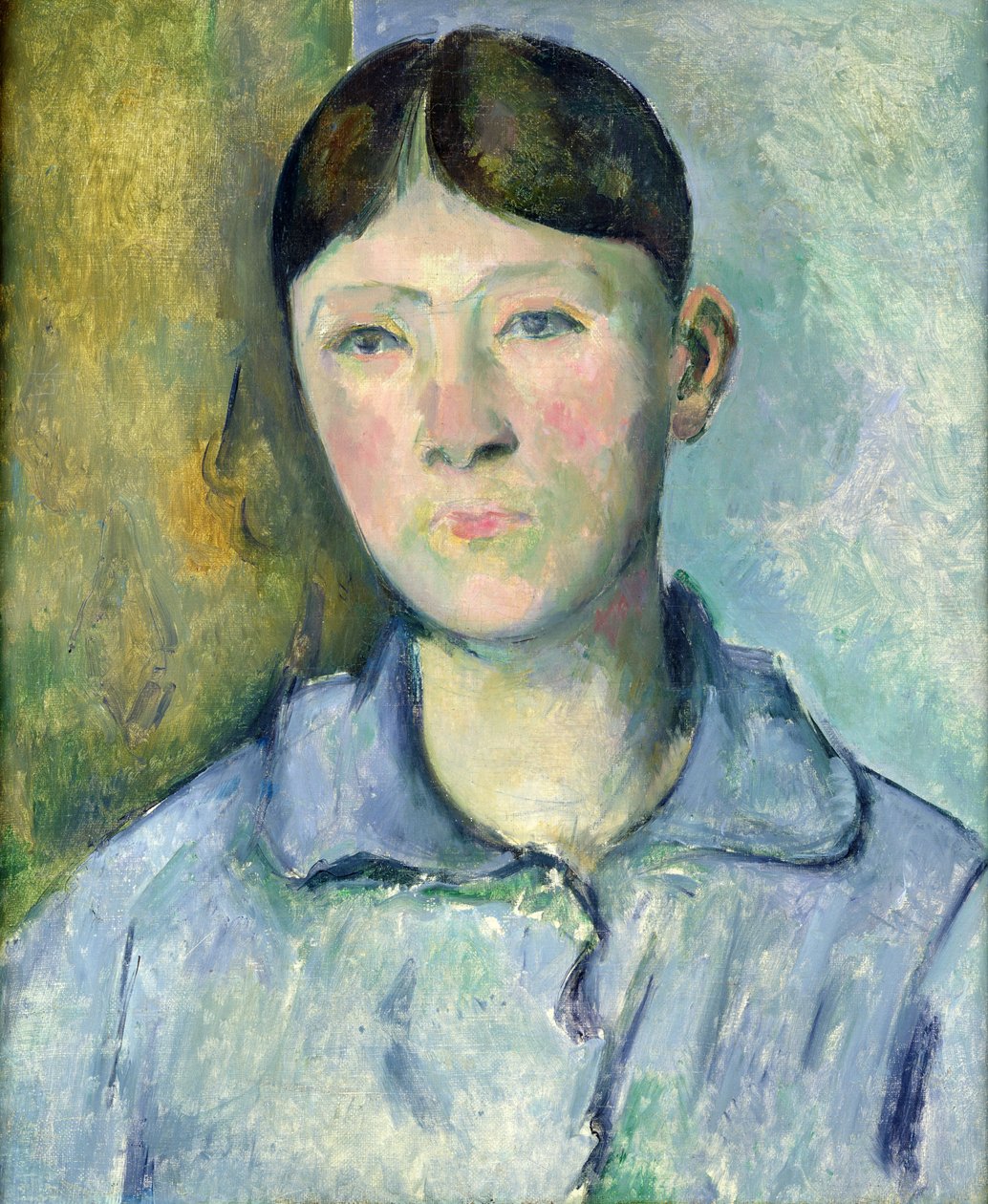 Ritratto di Madame Cezanne, 1885-90 da Paul Cézanne