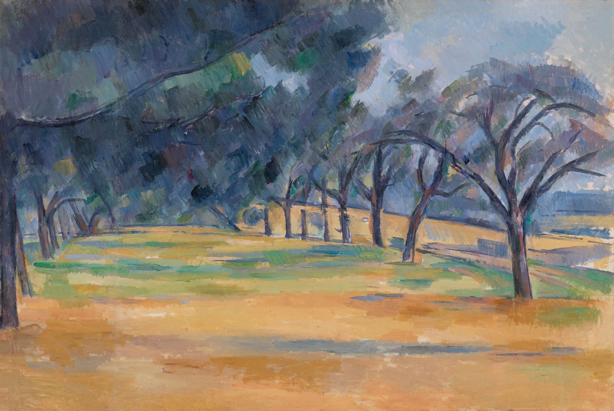 Il Viale a Marines, 1898 da Paul Cézanne