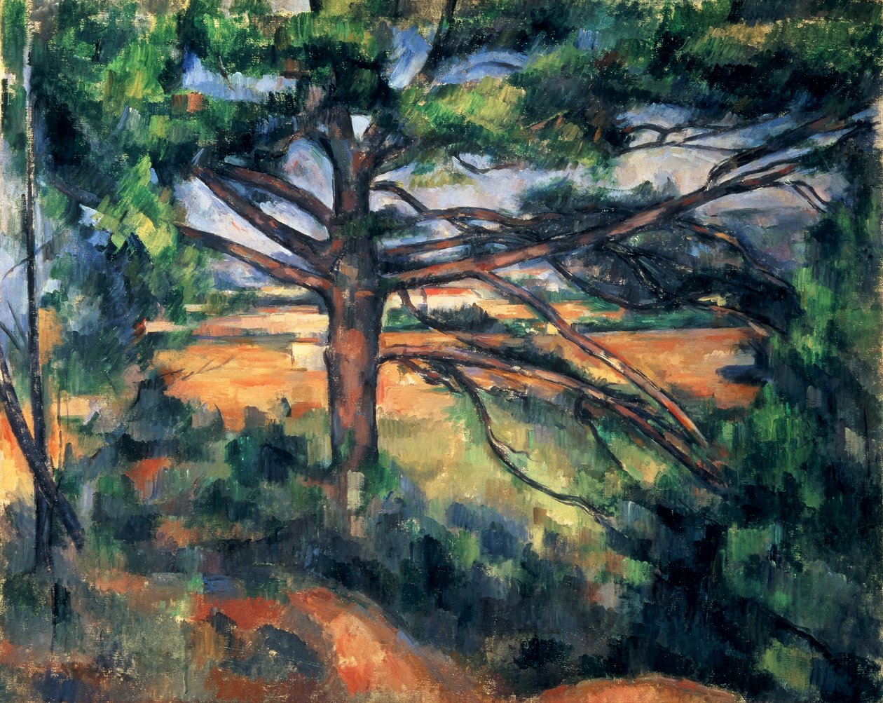 Il grande pino, 1895-97 da Paul Cézanne