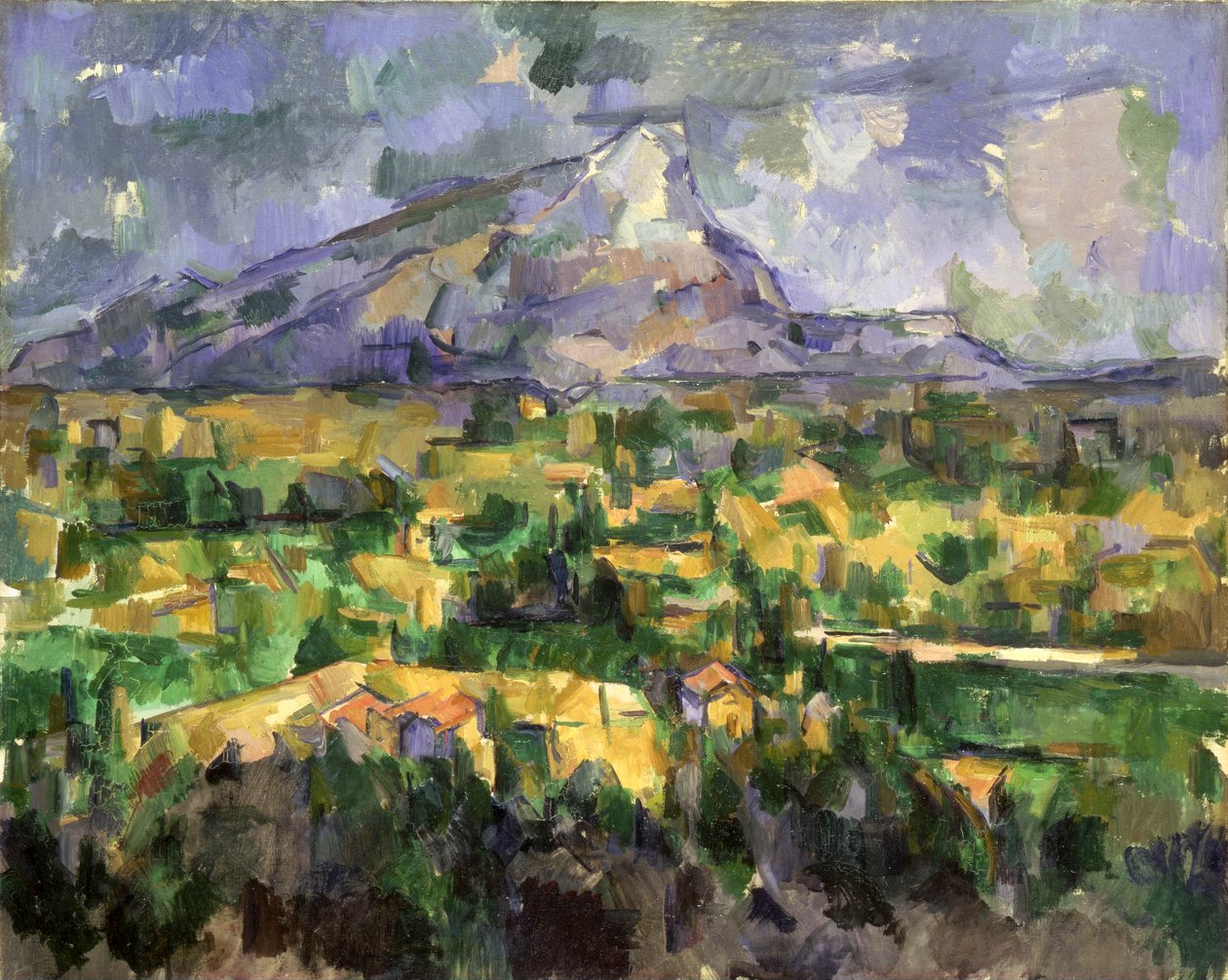 Mont Sainte-Victoire da Paul Cézanne