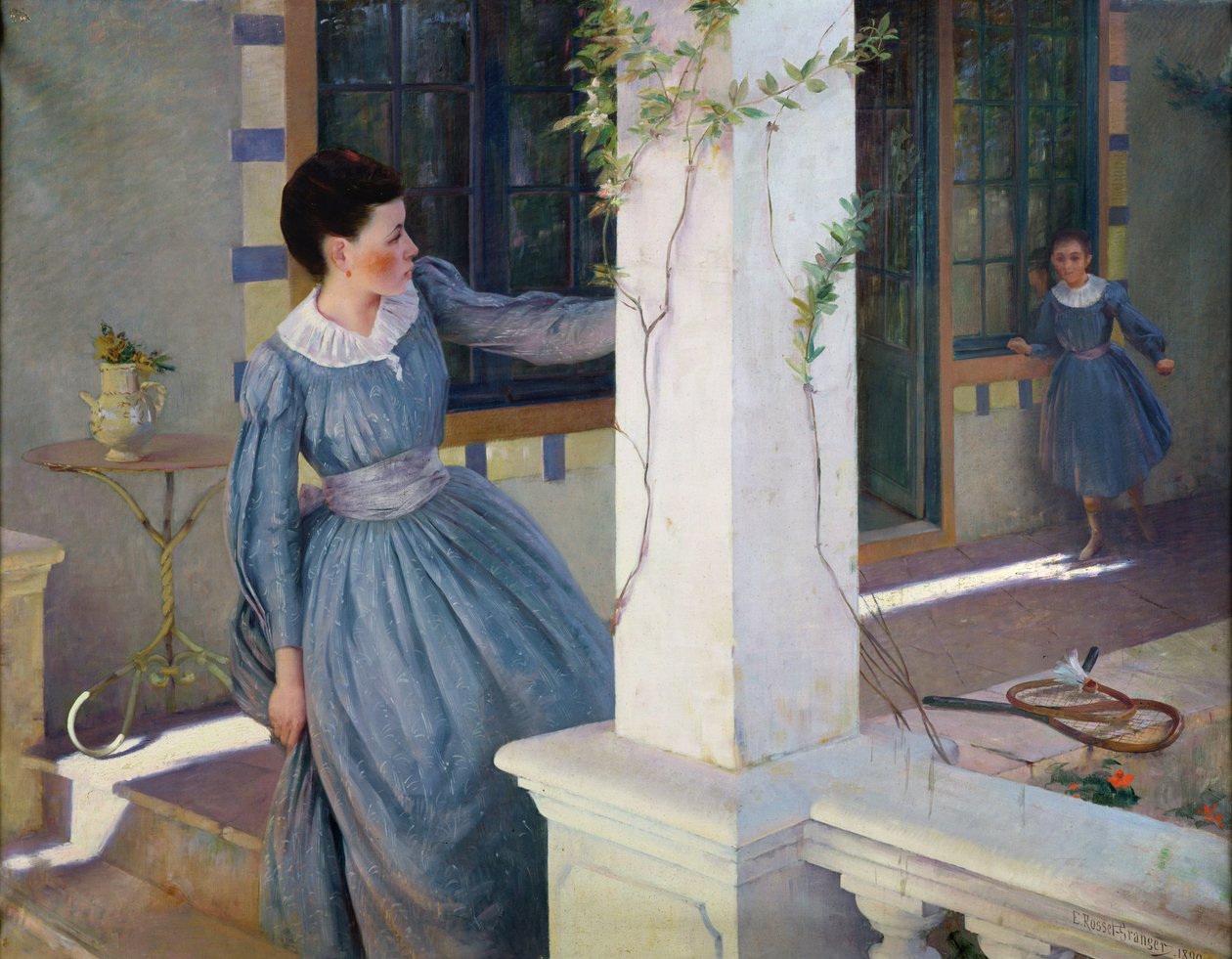 Nascondino, 1890 da Paul Edouard Rosset Granger