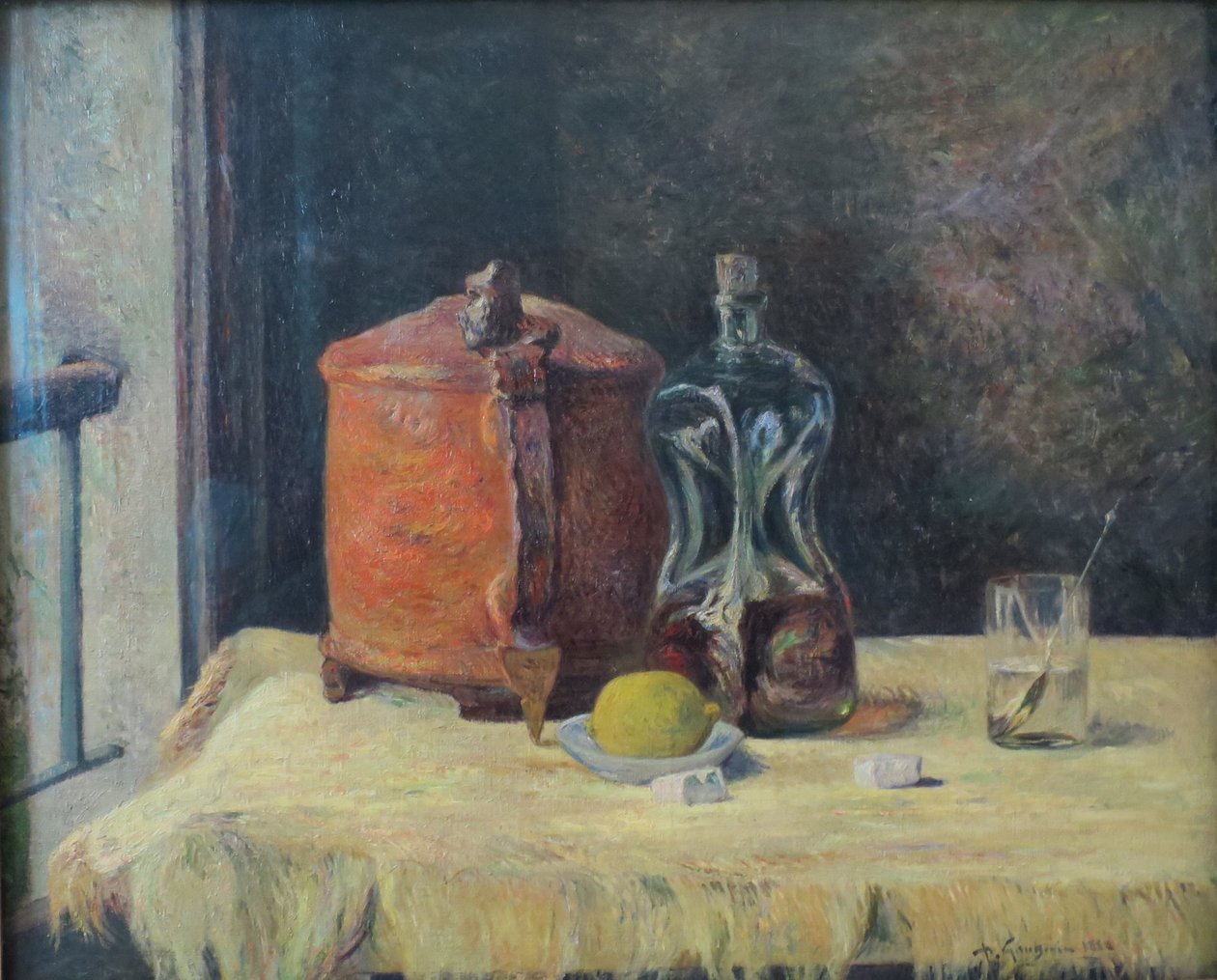 Alla finestra da Paul Gauguin