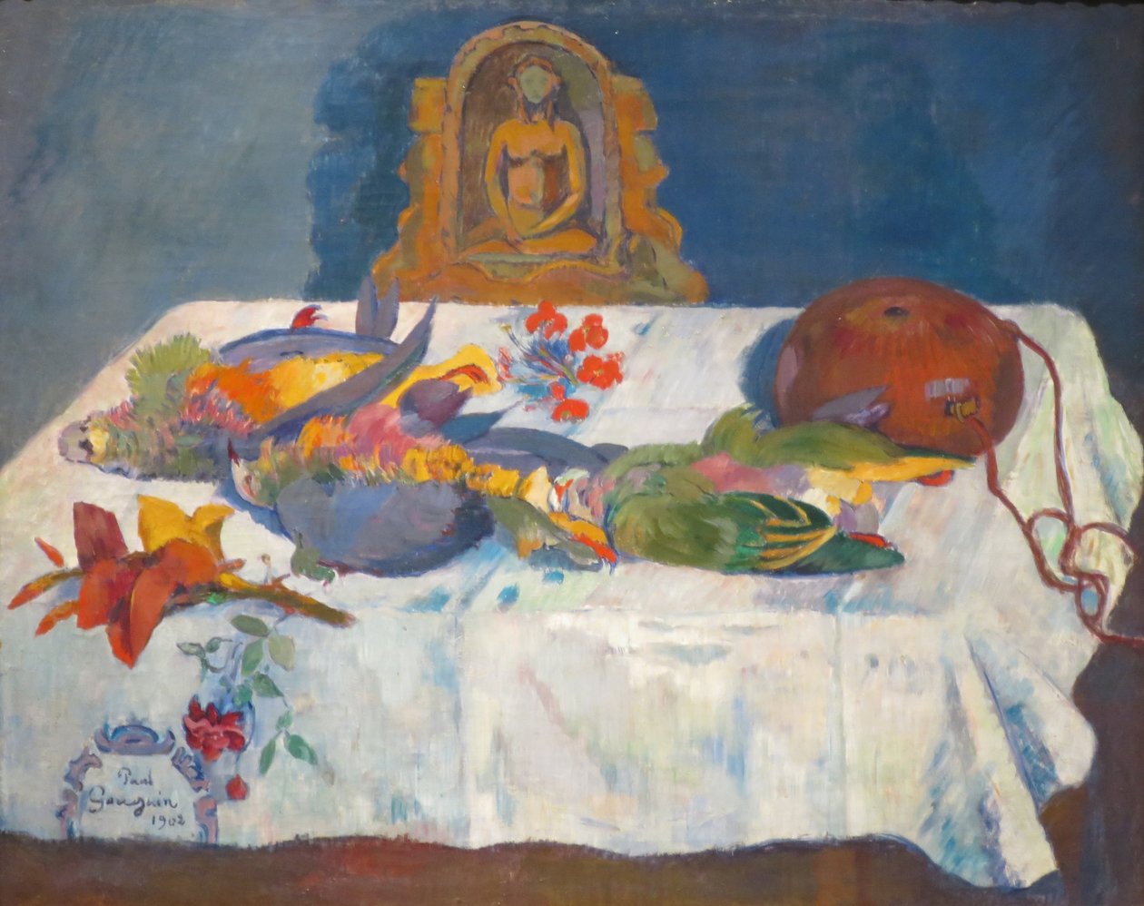 Natura morta con uccelli esotici I da Paul Gauguin