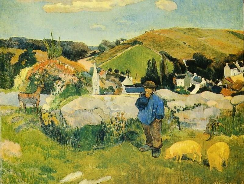 In Bretagna da Paul Gauguin