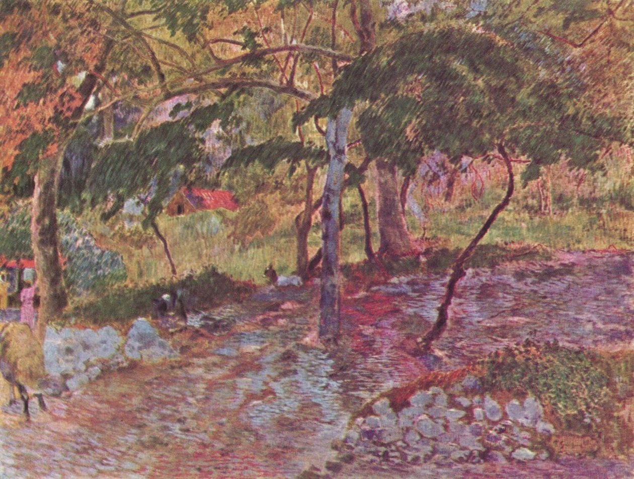 Paesaggio in Martinica da Paul Gauguin