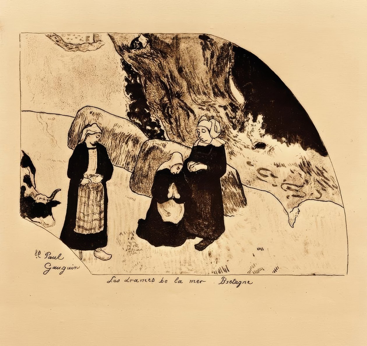 I drammi del mare da Paul Gauguin