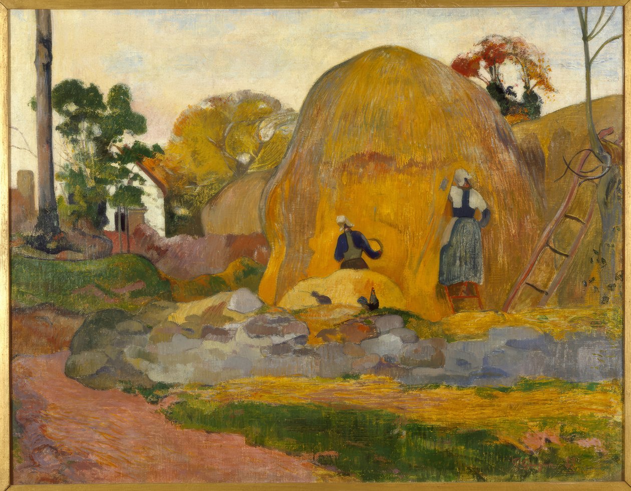 I covoni gialli o La mietitura bionda da Paul Gauguin