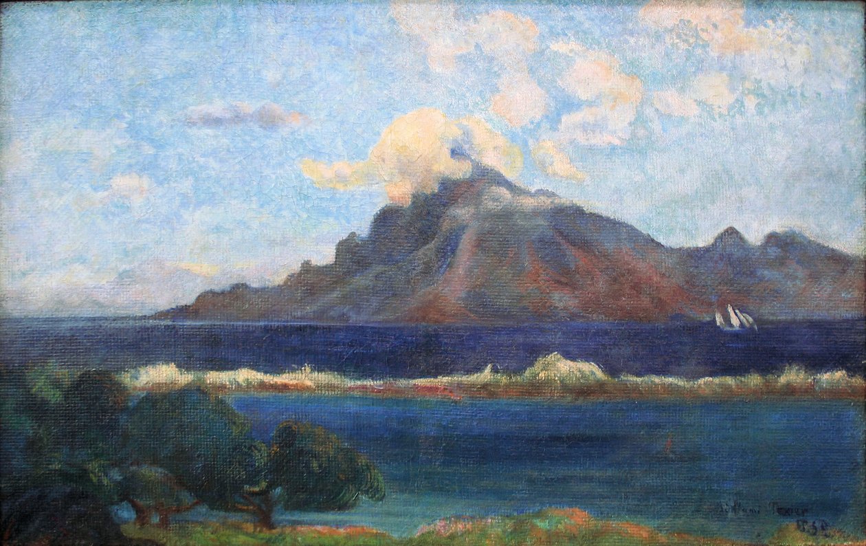 Paesaggio di Te Vaa da Paul Gauguin