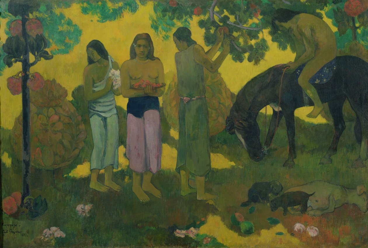 Rupe Rupe (Raccolta di frutta), 1899 da Paul Gauguin
