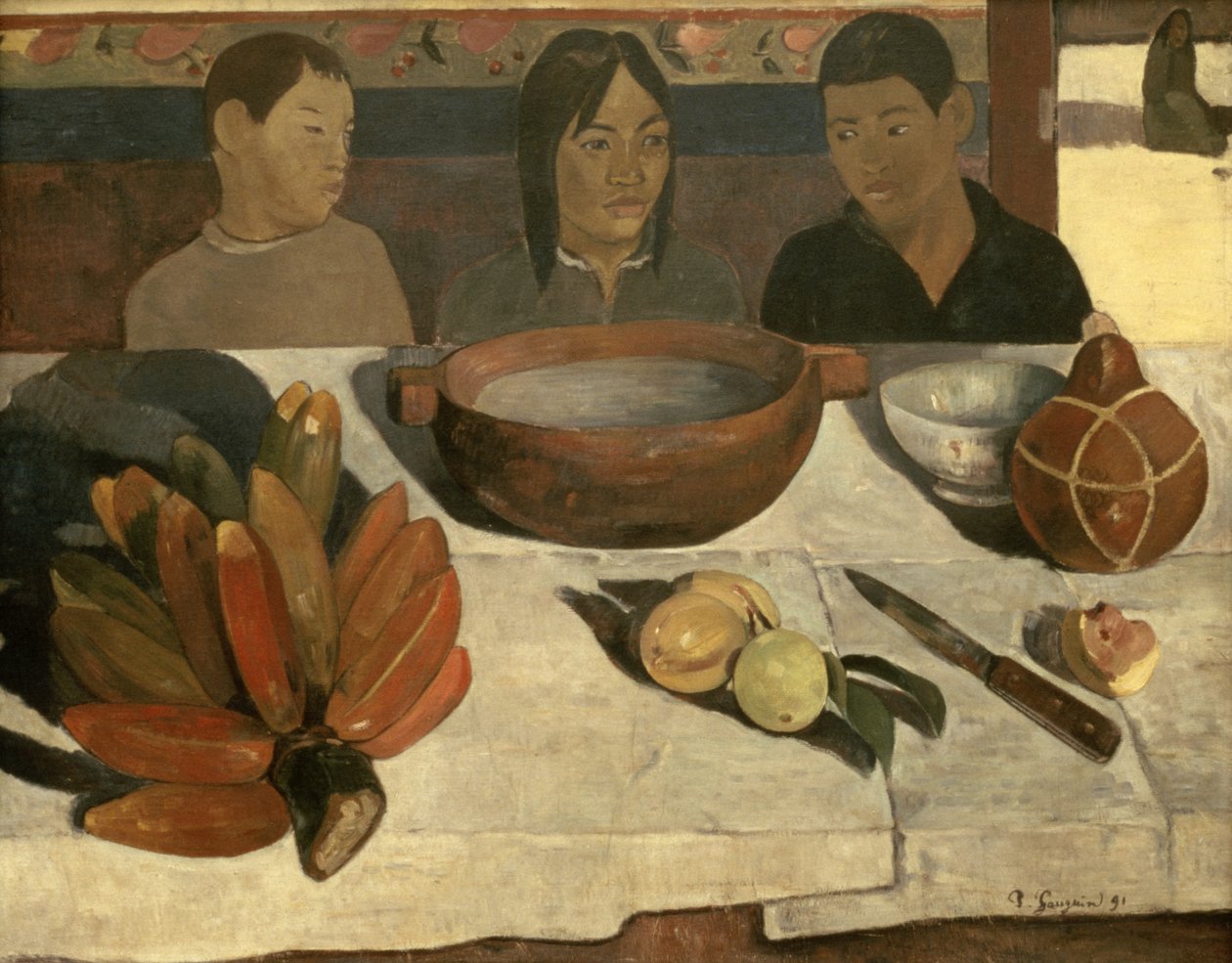 Il pasto (Le banane) da Paul Gauguin