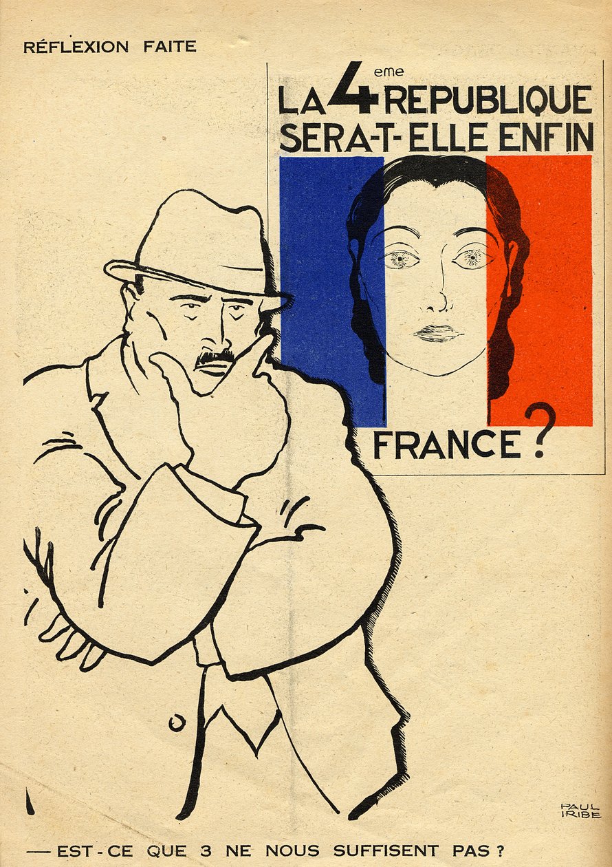 La 4ª Repubblica sarà ancora la Francia? Non bastano 3? da Paul Iribe