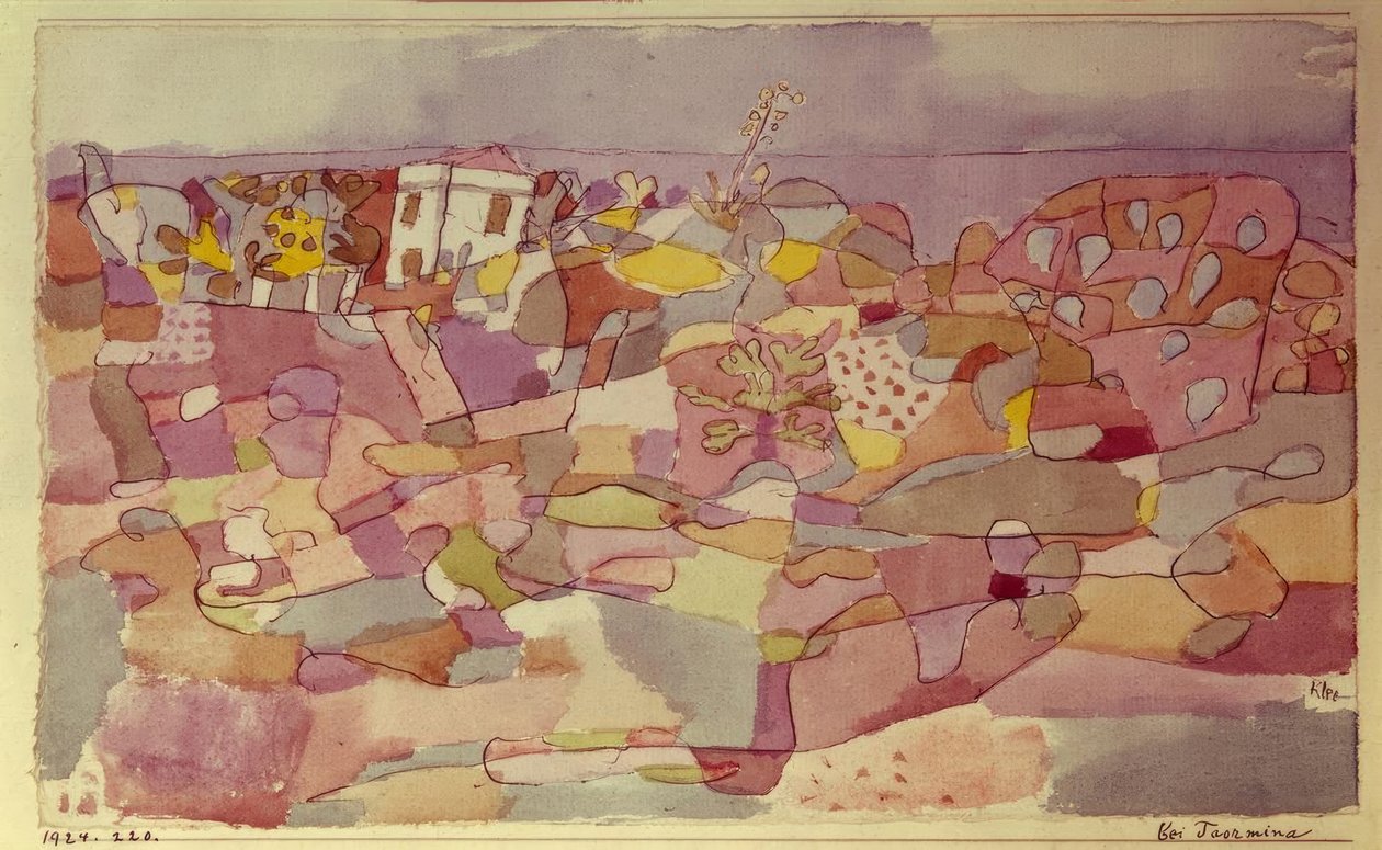 Vicino a Taormina da Paul Klee