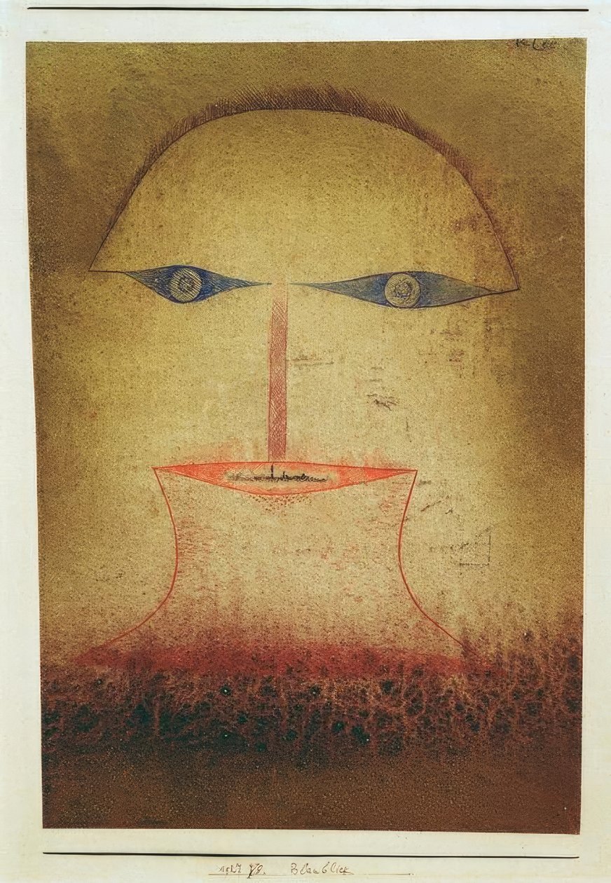 Sguardo blu da Paul Klee