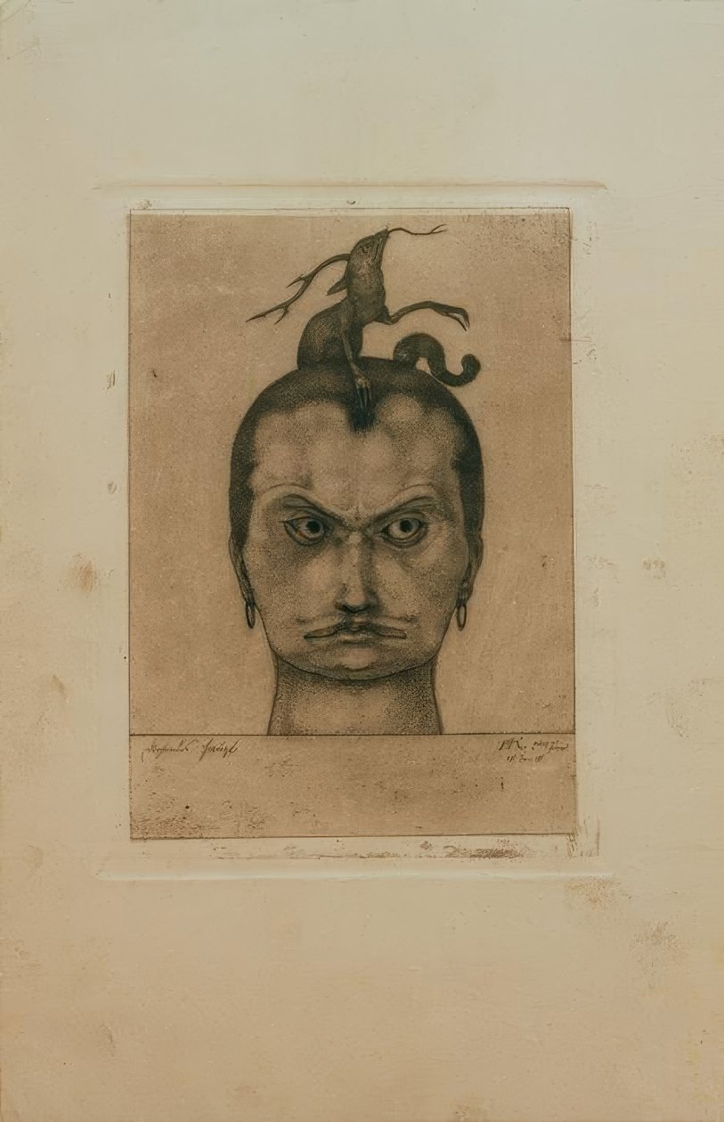 Testa minacciosa da Paul Klee