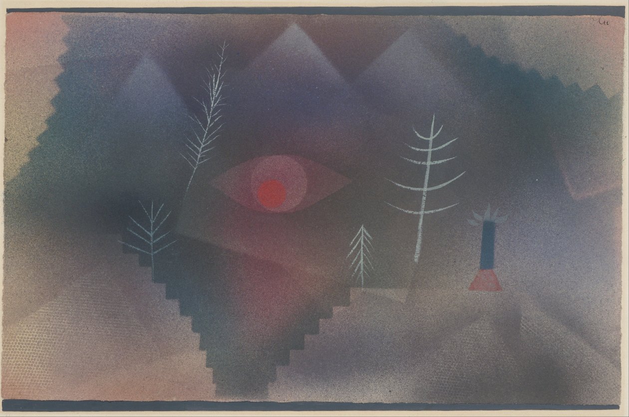Sguardo di un paesaggio da Paul Klee