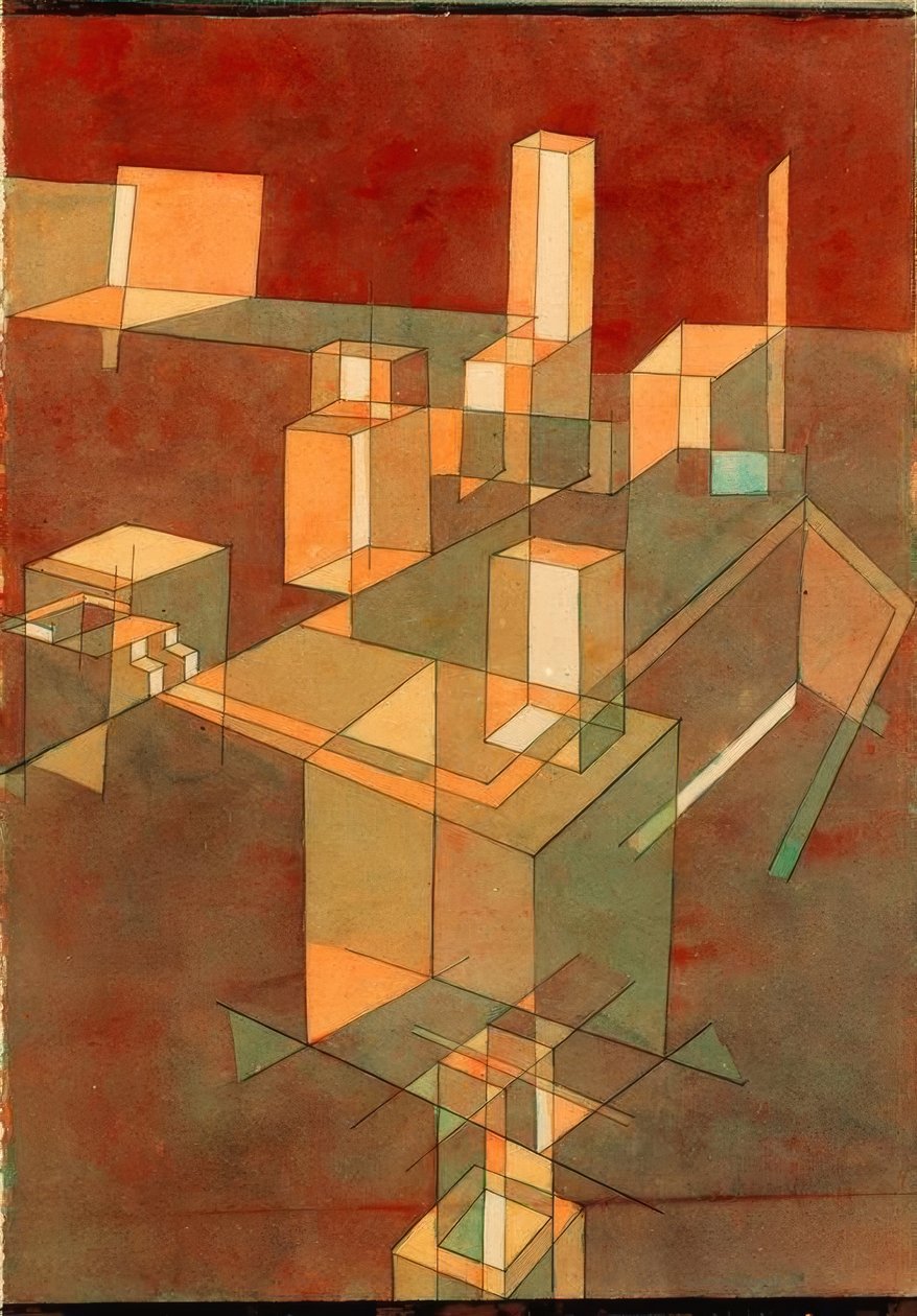 Città italiana da Paul Klee