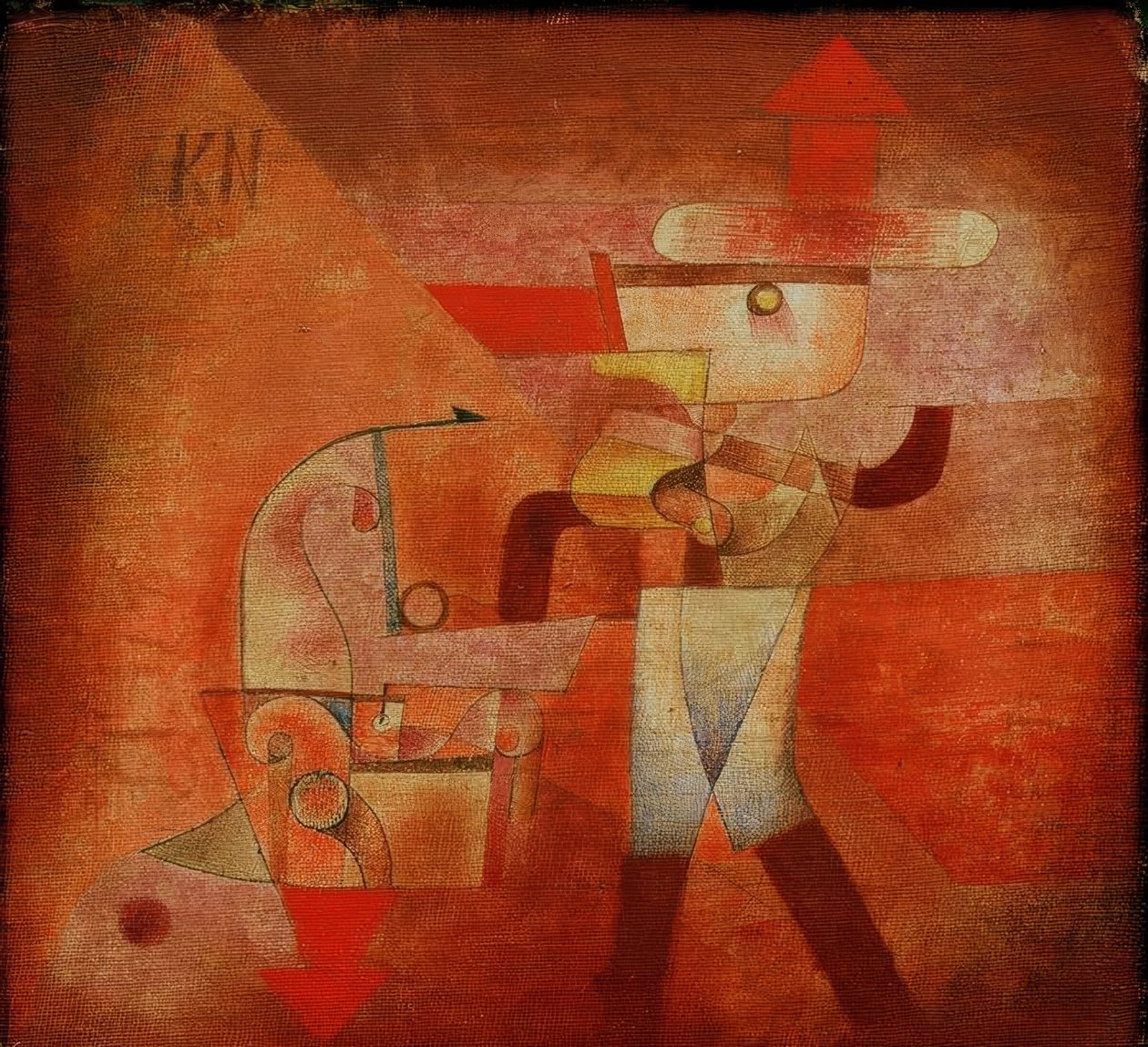 KN il fabbro da Paul Klee