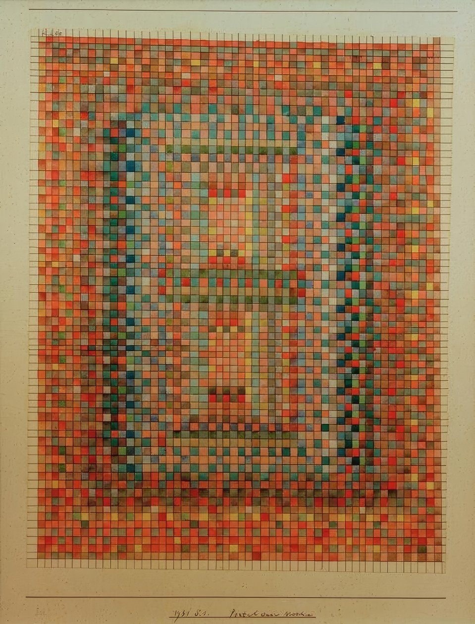 Portale di una moschea da Paul Klee