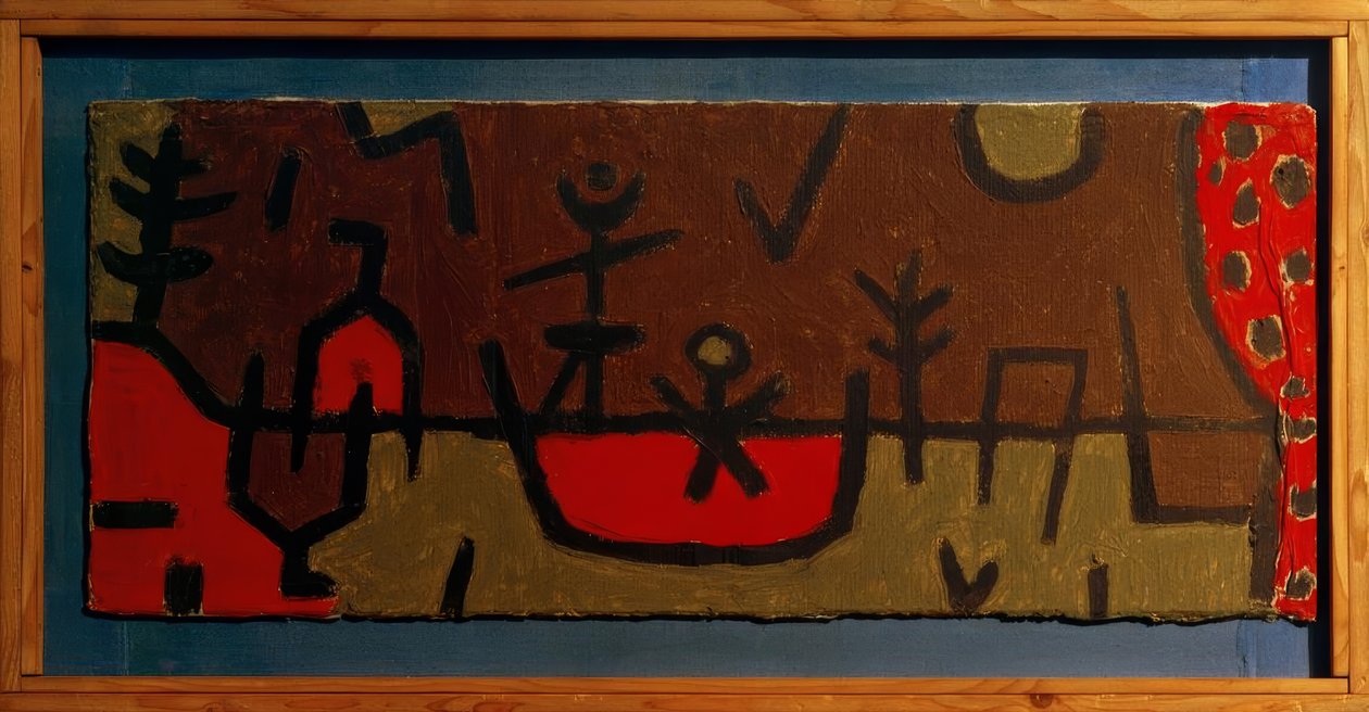Stagno nel parco da Paul Klee
