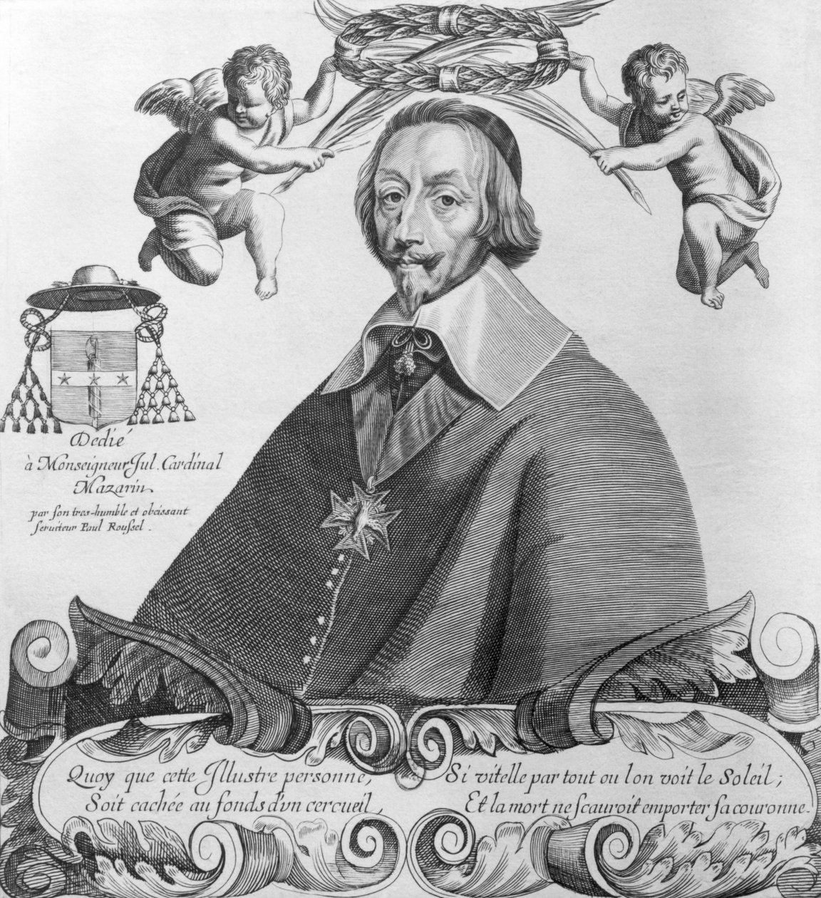 Ritratto del cardinale Richelieu (1585-1642) da Paul Marie Roussel