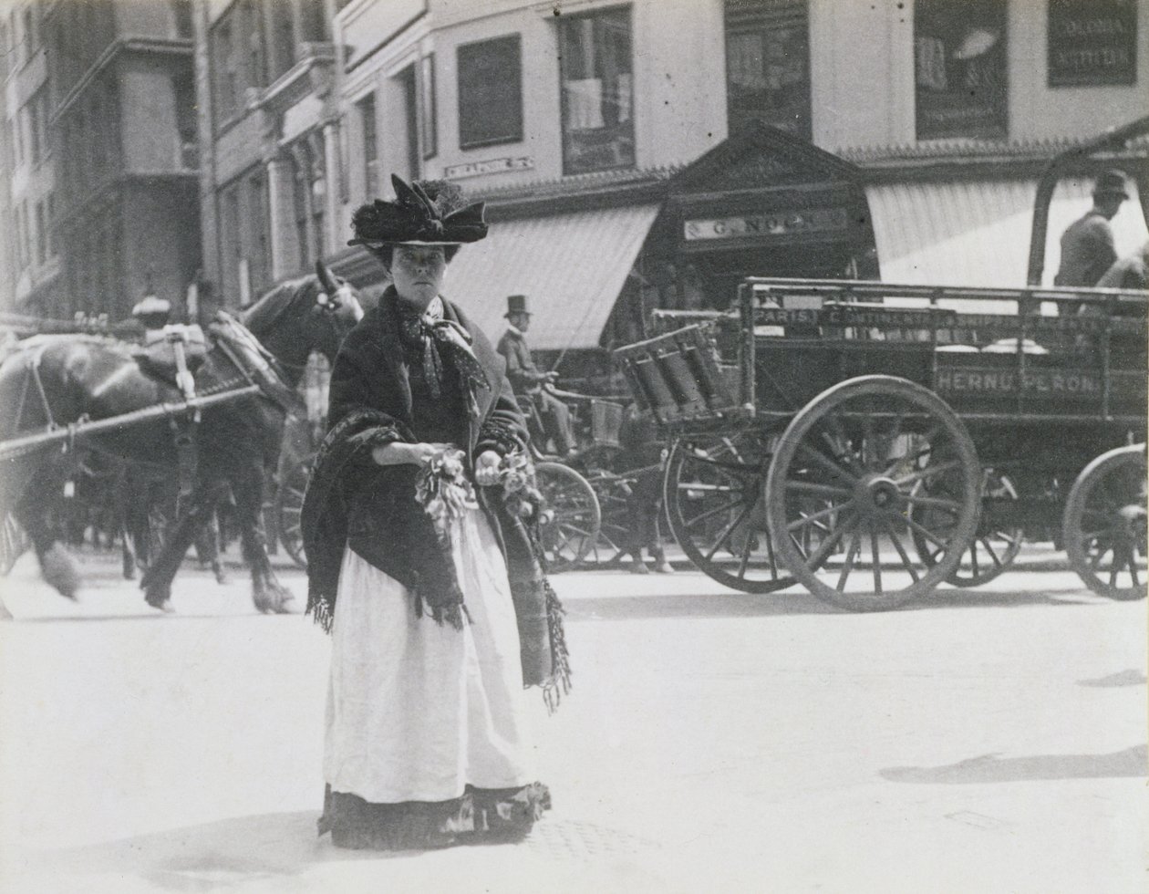 Una fioraia di Cheapside, 1893 da Paul Martin