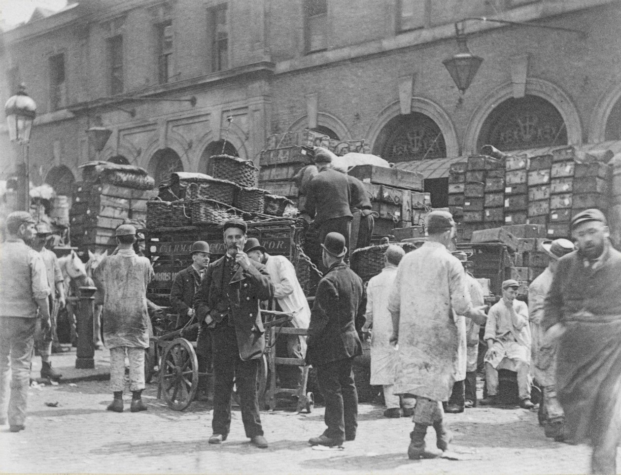 Mercato di Billingsgate, 1893 da Paul Martin