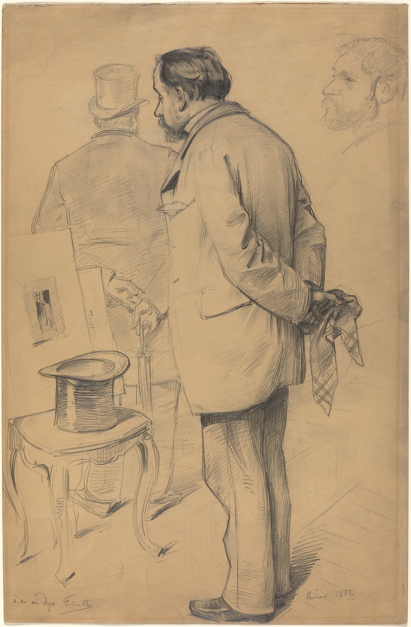 Edgar Degas, 1882 da Paul Mathey
