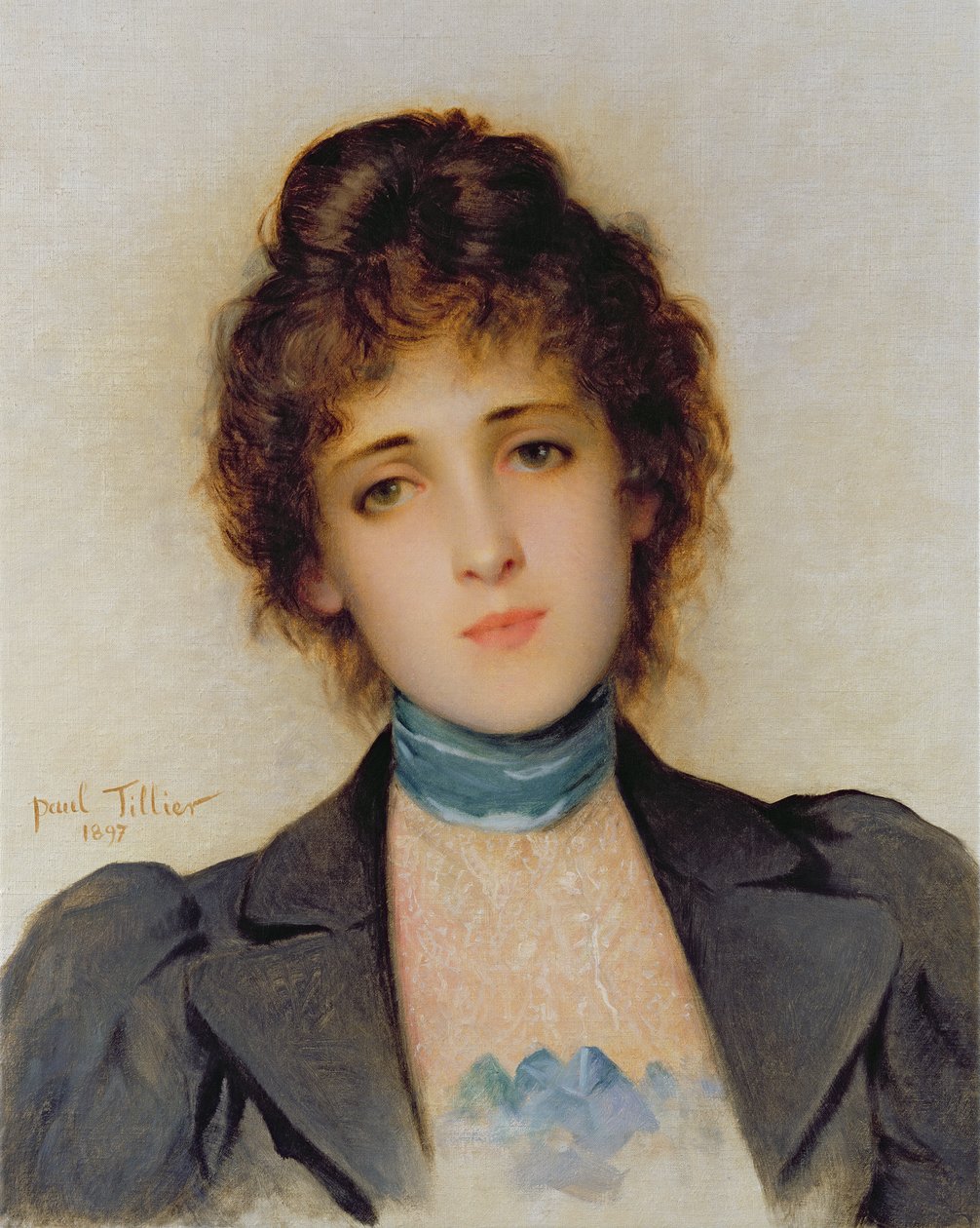 Ritratto di una donna, 1897 da Paul Prosper Tillier