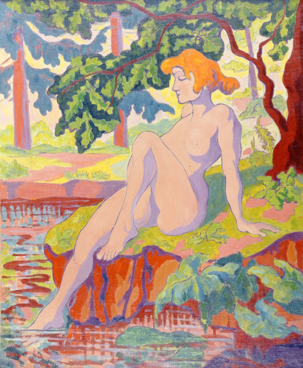 Il Bagnante, 1898 da Paul Elie Ranson