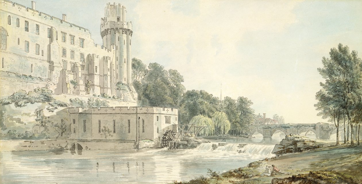 Torre di Cesare, Castello di Warwick da Paul Sandby