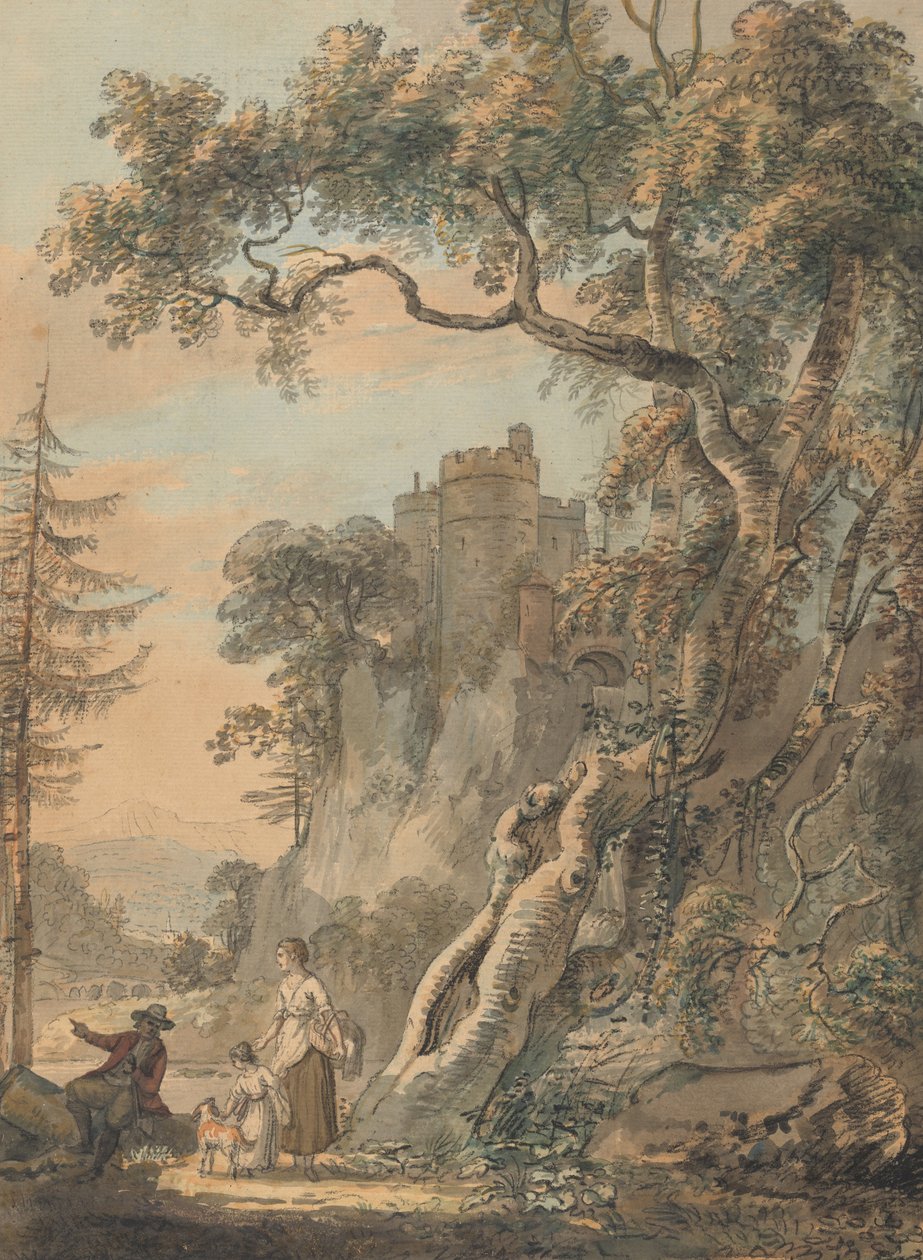 Paesaggio romantico da Paul Sandby