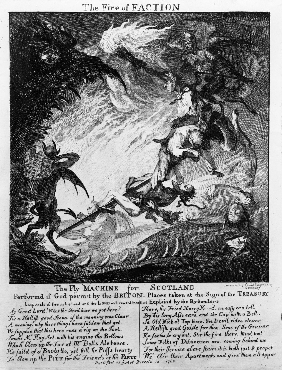 Il fuoco della fazione, 1762 da Paul Sandby