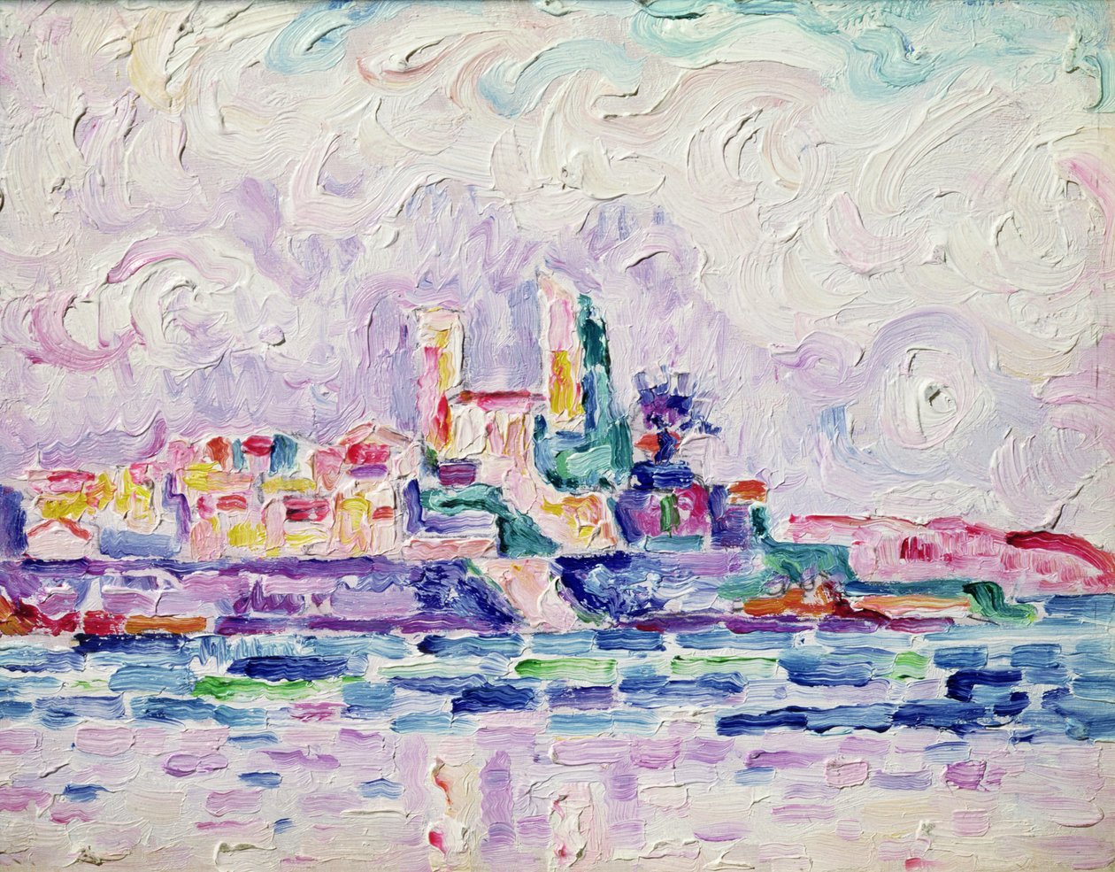 Antibes (studio), 1918-19 da Paul Signac