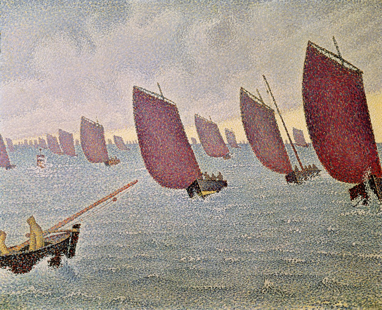 Brezza, Concarneau, 1891 da Paul Signac