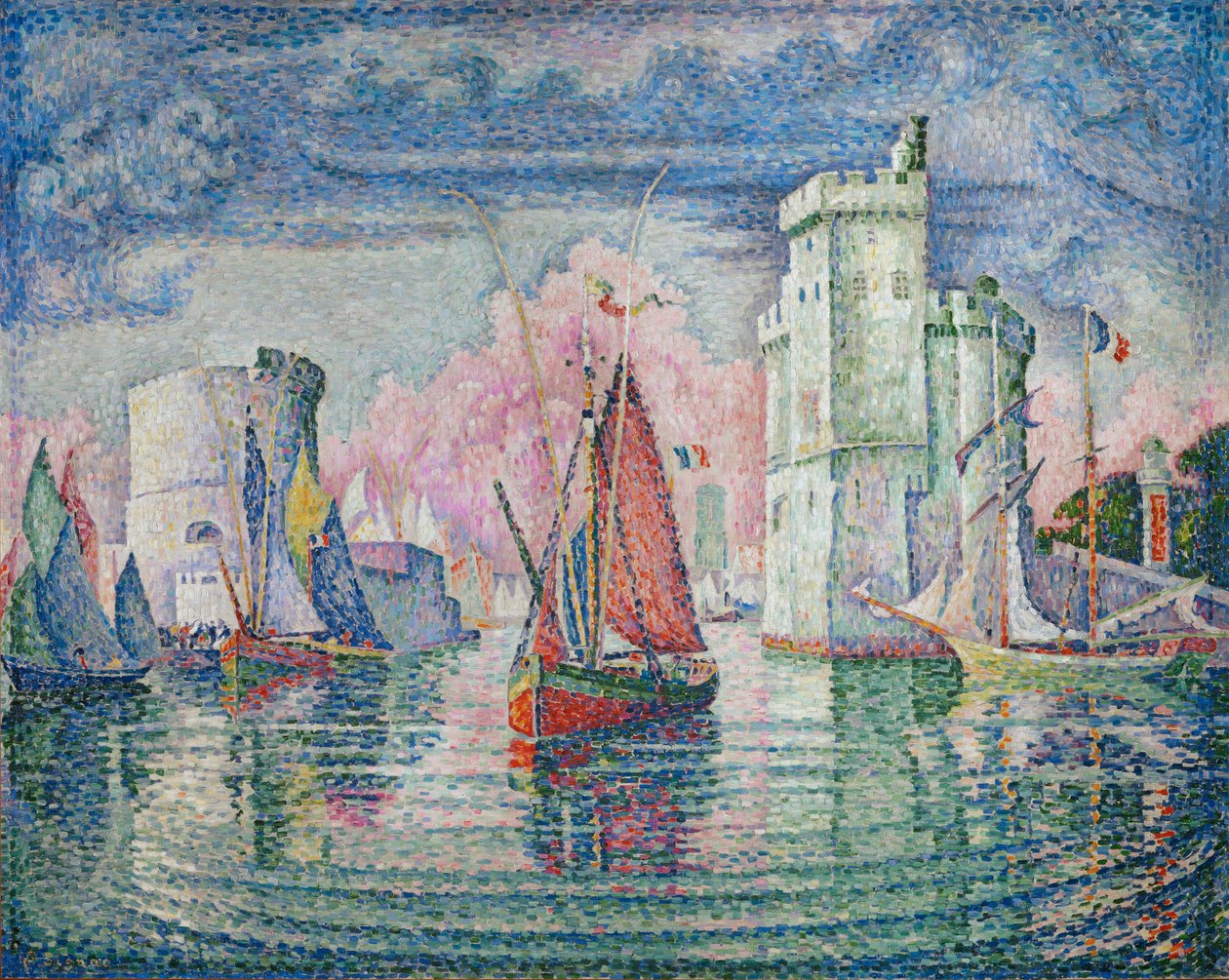 Entrata del porto di La Rochelle da Paul Signac