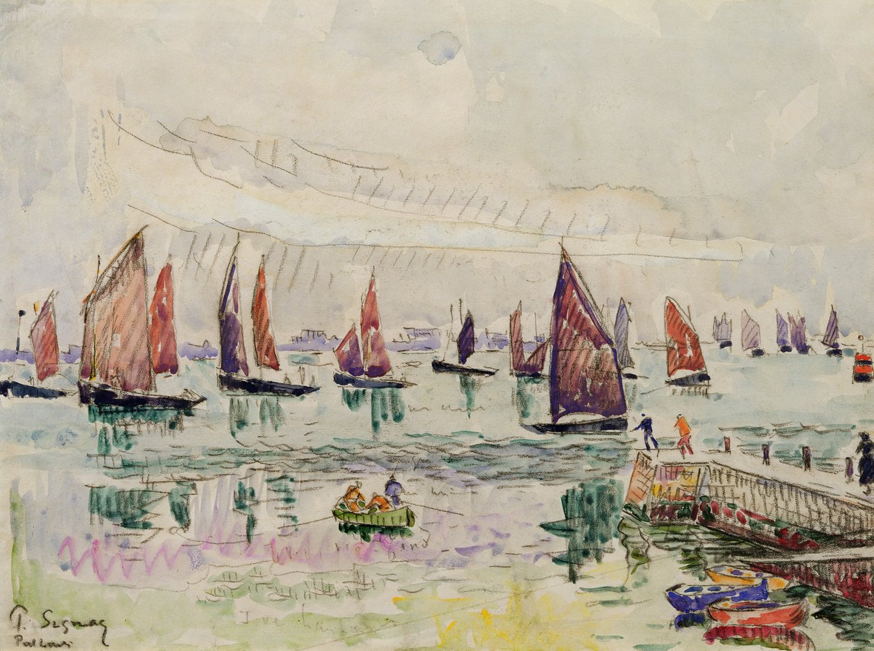 Port St. Louis da Paul Signac