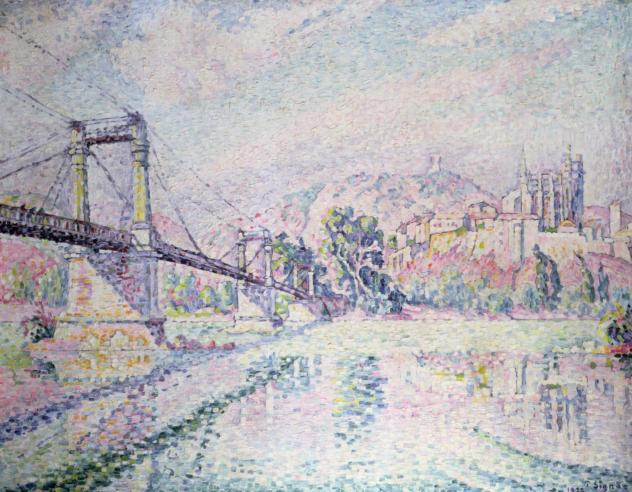 Il ponte, 1928 da Paul Signac