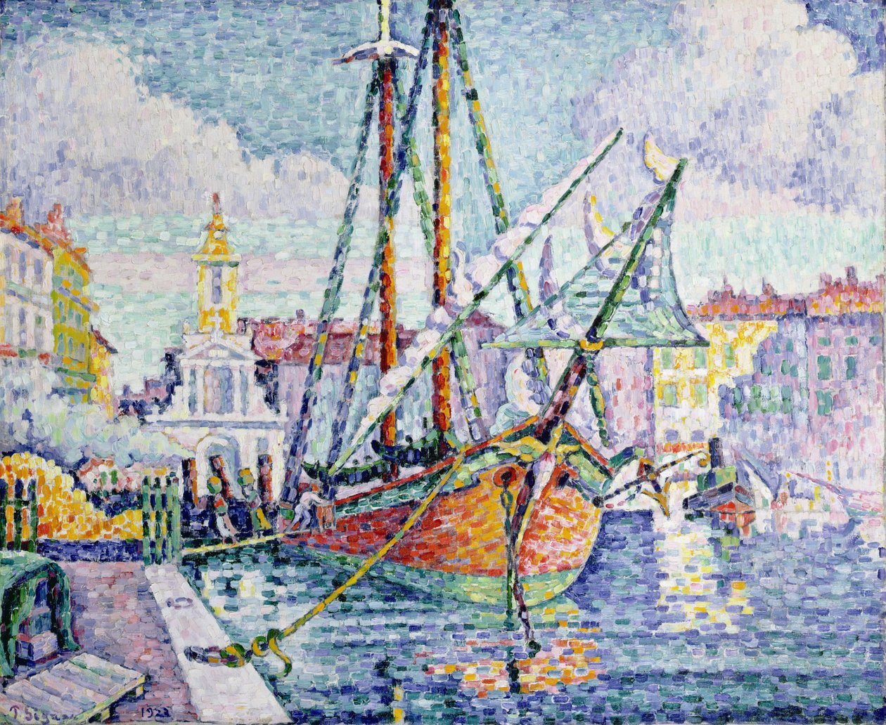Il porto, 1923 da Paul Signac