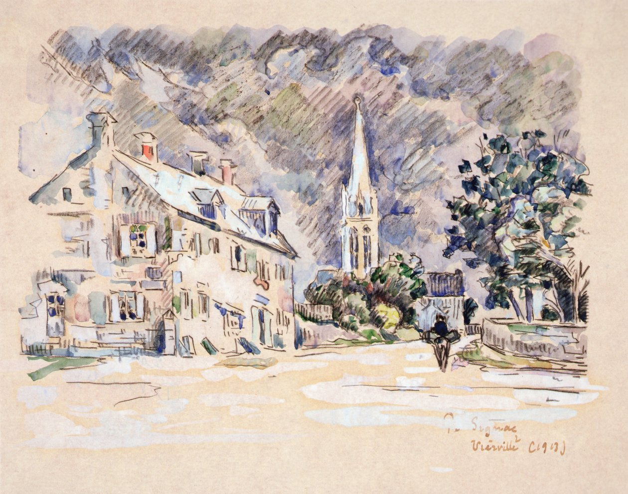 Vierville (Calvados) 1913 da Paul Signac