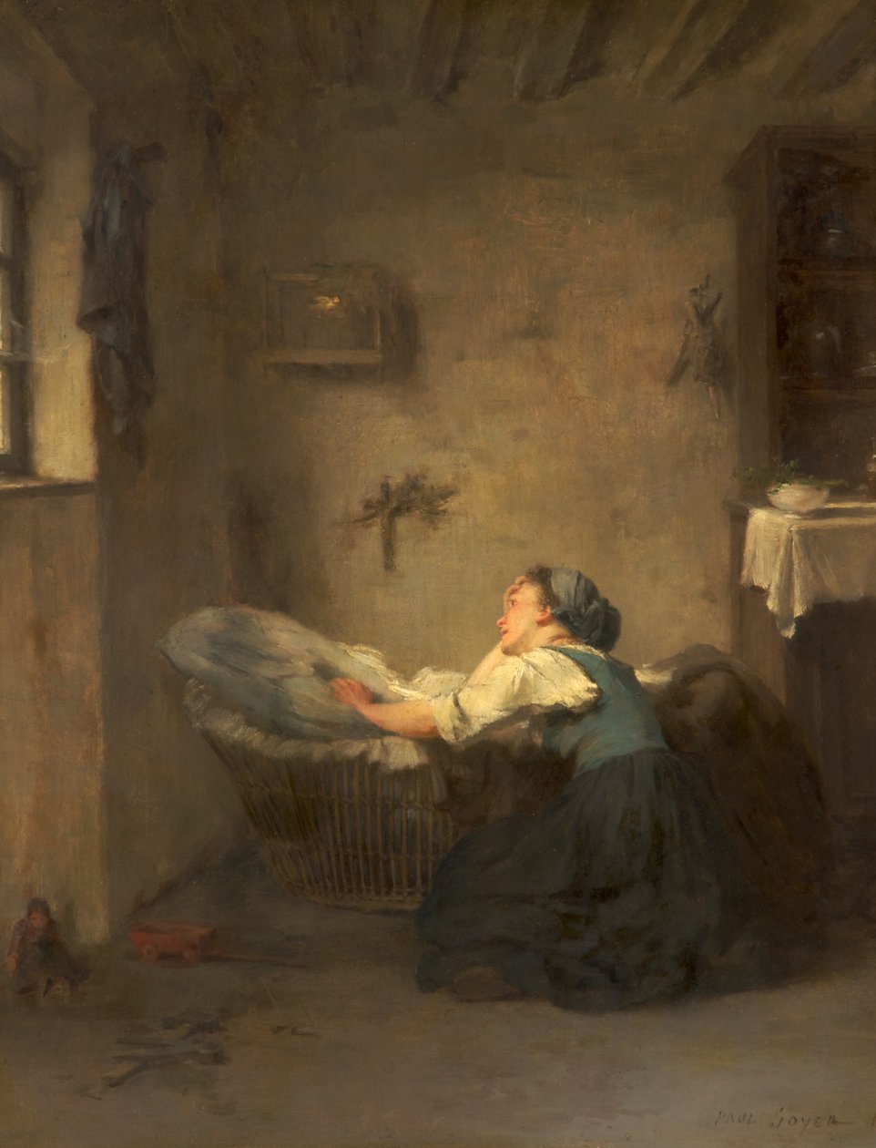 La madre, 1868 da Paul Soyer