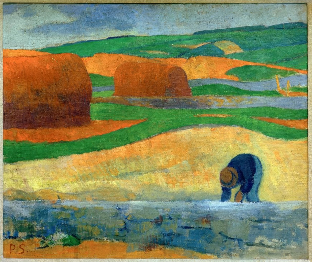Il raccoglitore di alghe da Paul Sérusier