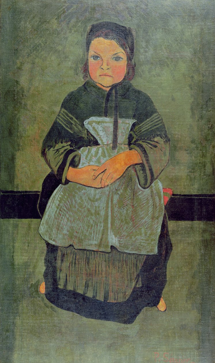 Bambino Bretone Seduto, 1895 da Paul Sérusier