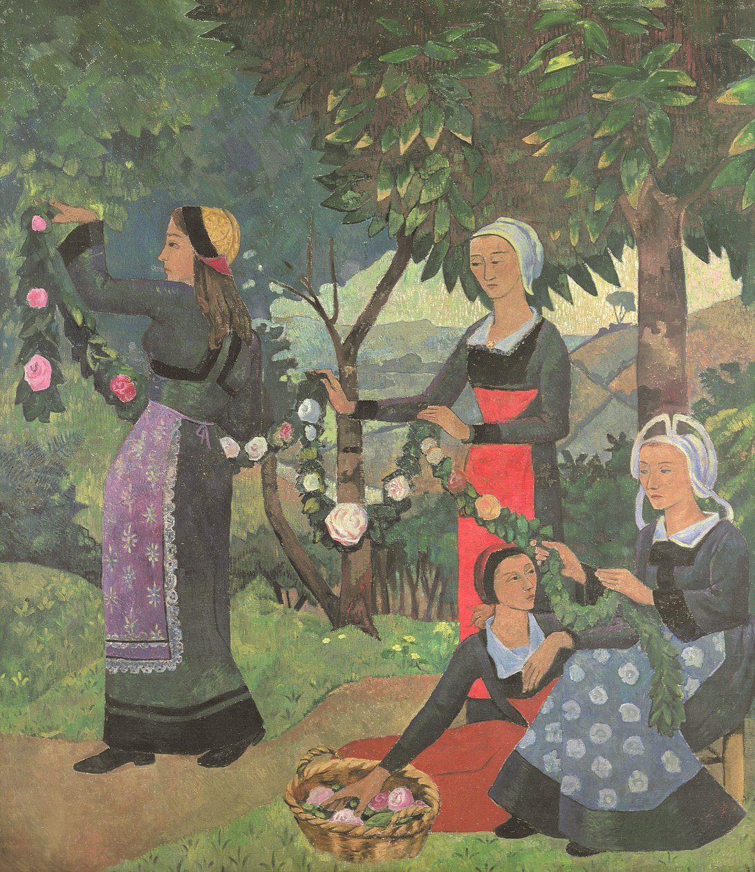 La ghirlanda di rose, c.1898 da Paul Sérusier
