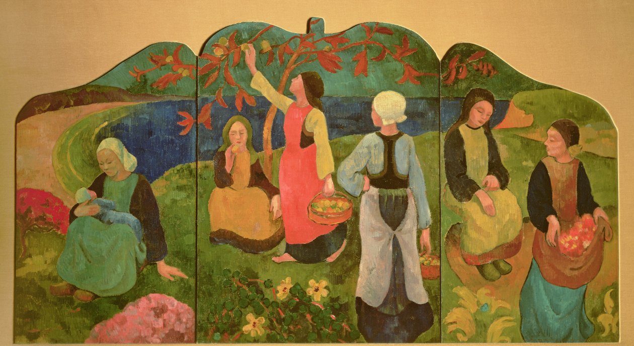 Il trittico di Pont Aven, 1892-93 da Paul Sérusier