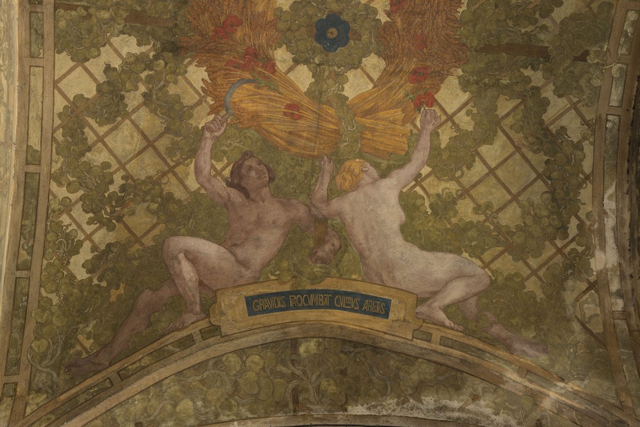 Decorazioni per la volta del peristilio al Petit Palais da Paul Albert Baudouin
