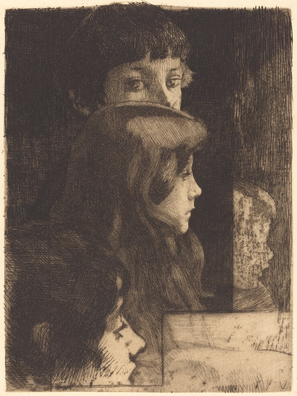 Una famiglia da Paul Albert Besnard
