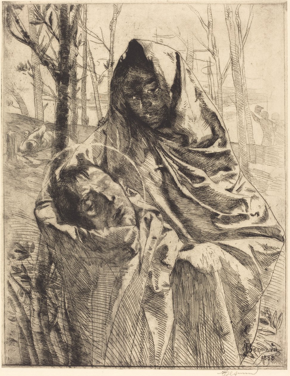 Un martire, 1883 da Paul Albert Besnard