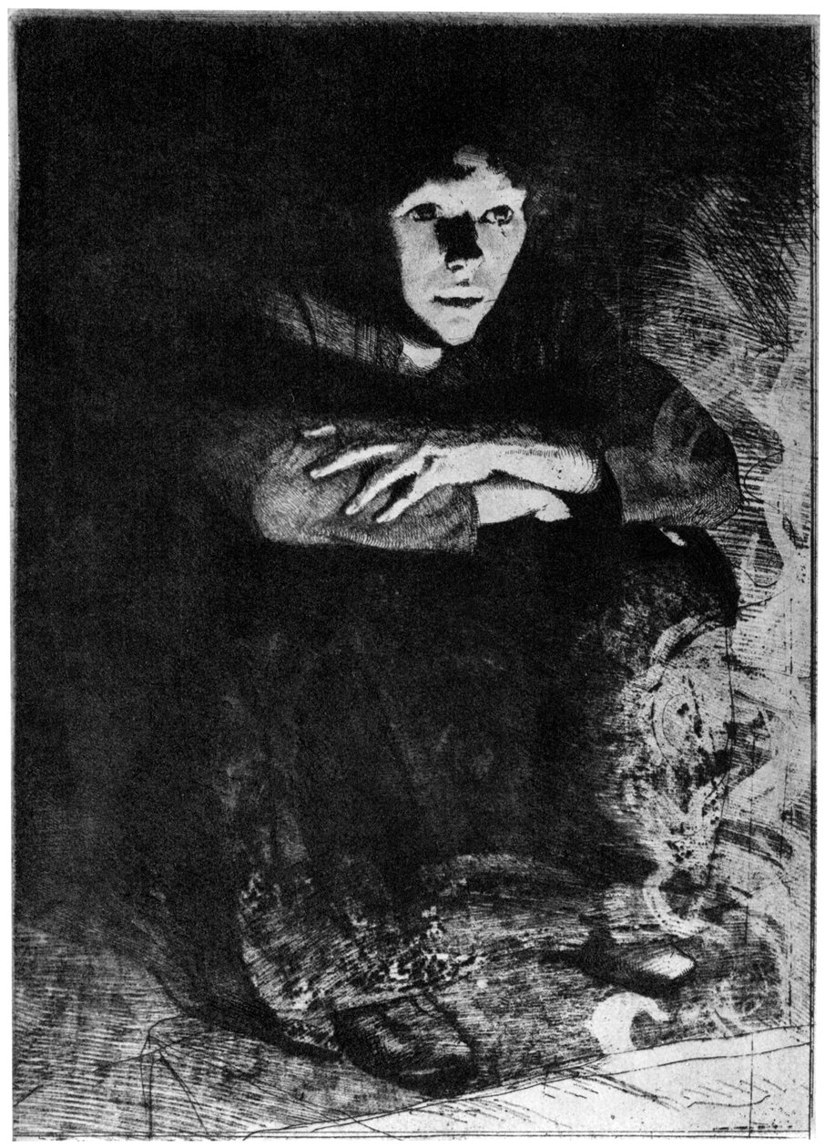 Dans les Cendres, c1870-1930 1924 da Paul Albert Besnard