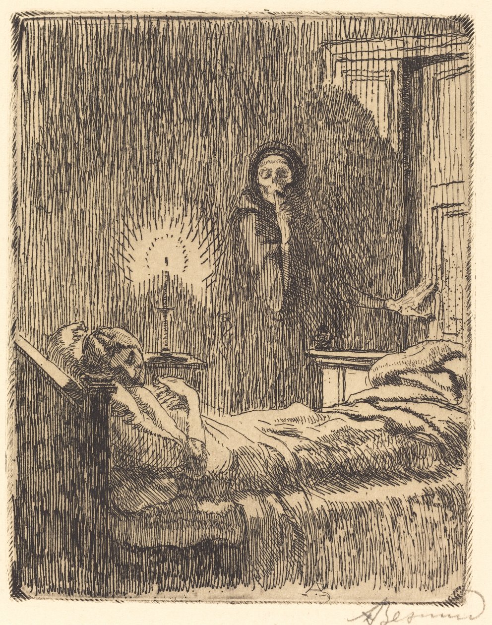Discreta, 1900 da Paul Albert Besnard