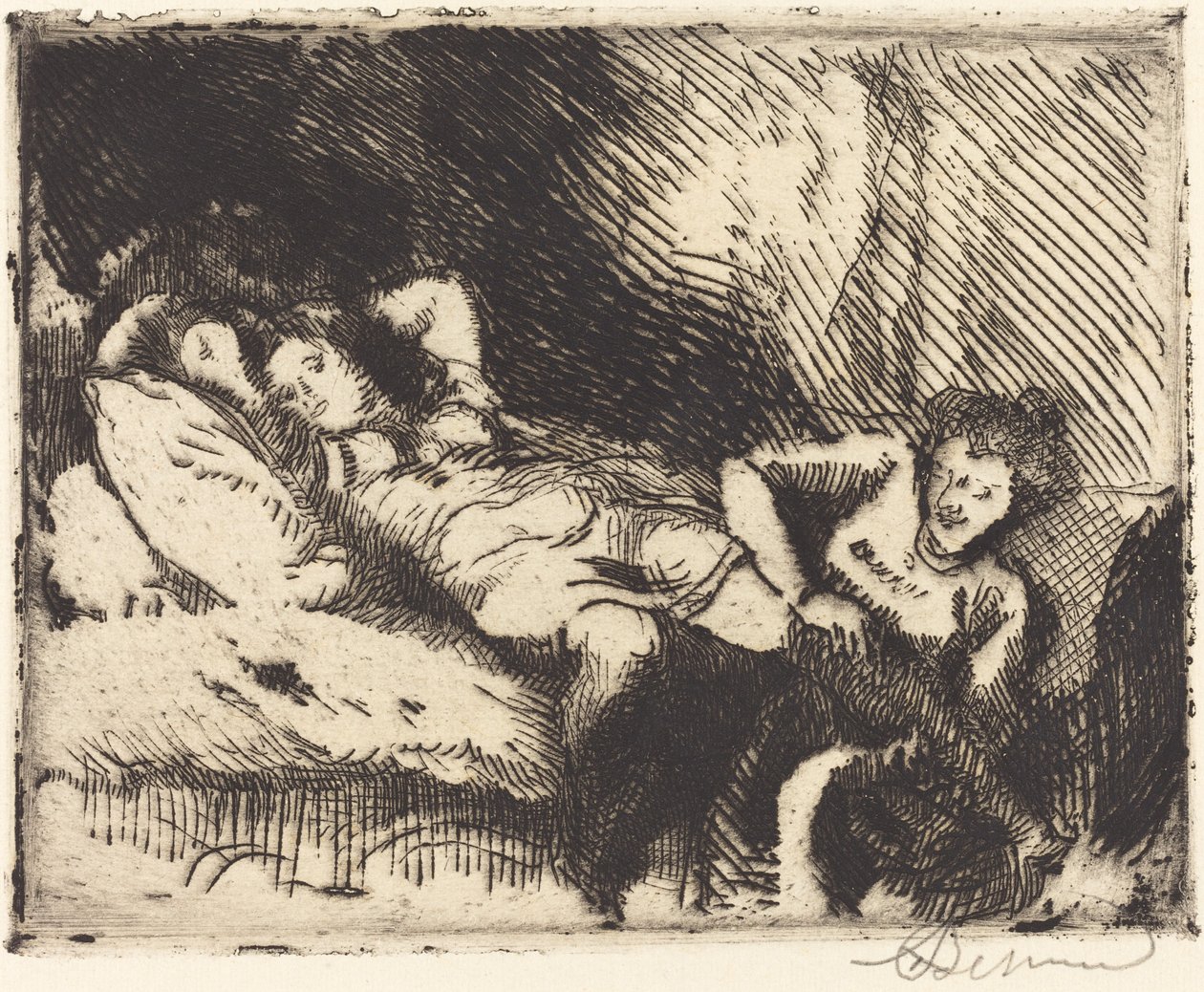 Andare a letto da Paul Albert Besnard